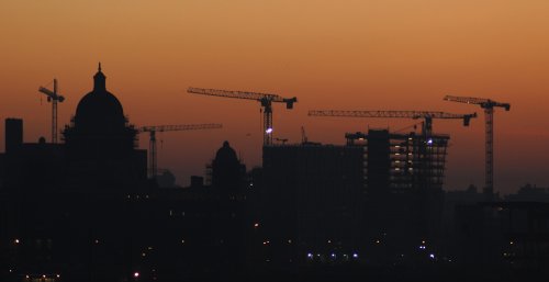 G025-11 Liverpool UNESCO World Heritage Site The Big Dig continues right into Capital of Culture Year Guy Woodland 1989-2011