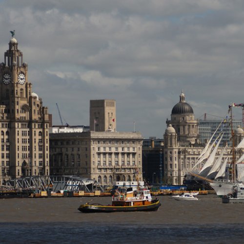 G114-226 Liverpool UNESCO World Heritage Site Tall Ships Guy Woodland 1989-2011