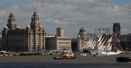 G114-226 Liverpool UNESCO World Heritage Site Tall Ships Guy Woodland 1989-2011